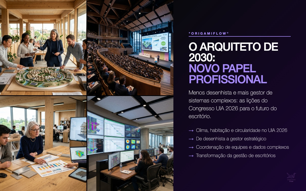 O Arquiteto de 2030 Não Vai Trabalhar Como o Arquiteto de Hoje — E a Mudança Já Começou