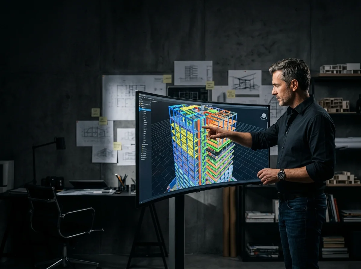 Revit BIM Screen
